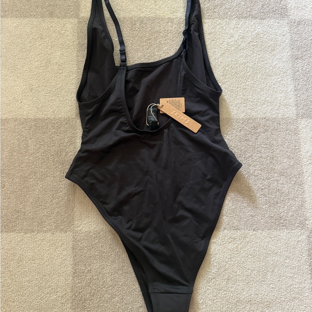 SKIMS Black One-Piece Swimsuit